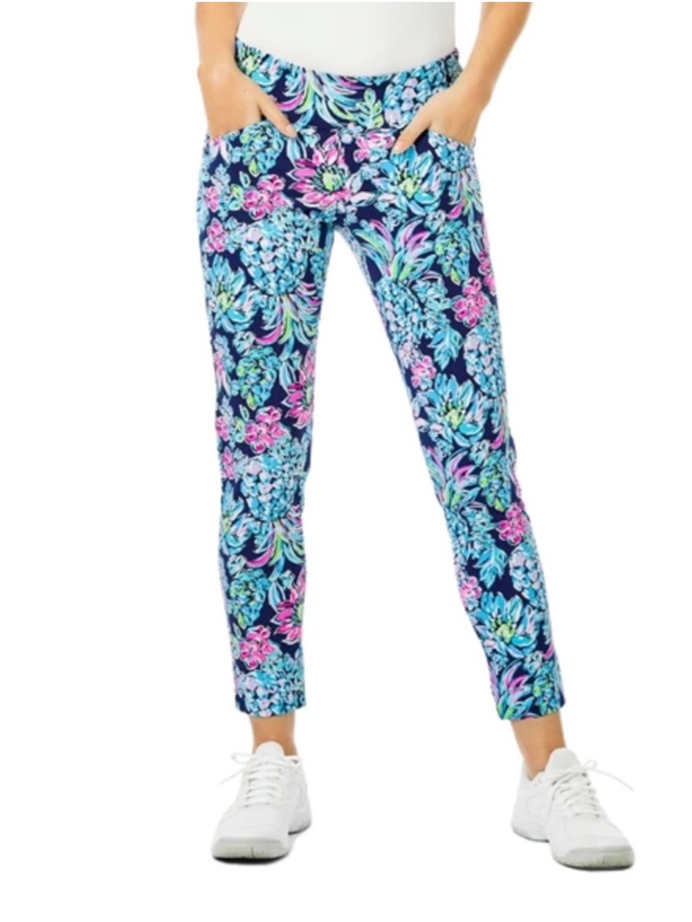 LILLY PULITZER CORSO PINEAPPLE PARADISE Pants Size 0